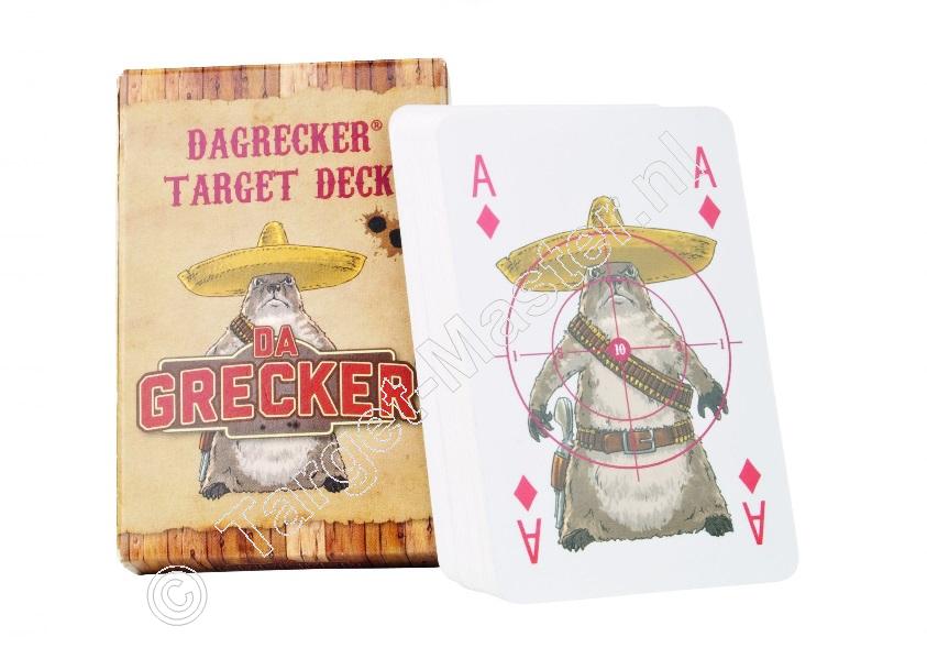 DaGrecker PLAYING CARDS with Military, Western and Zombie Design package of 55